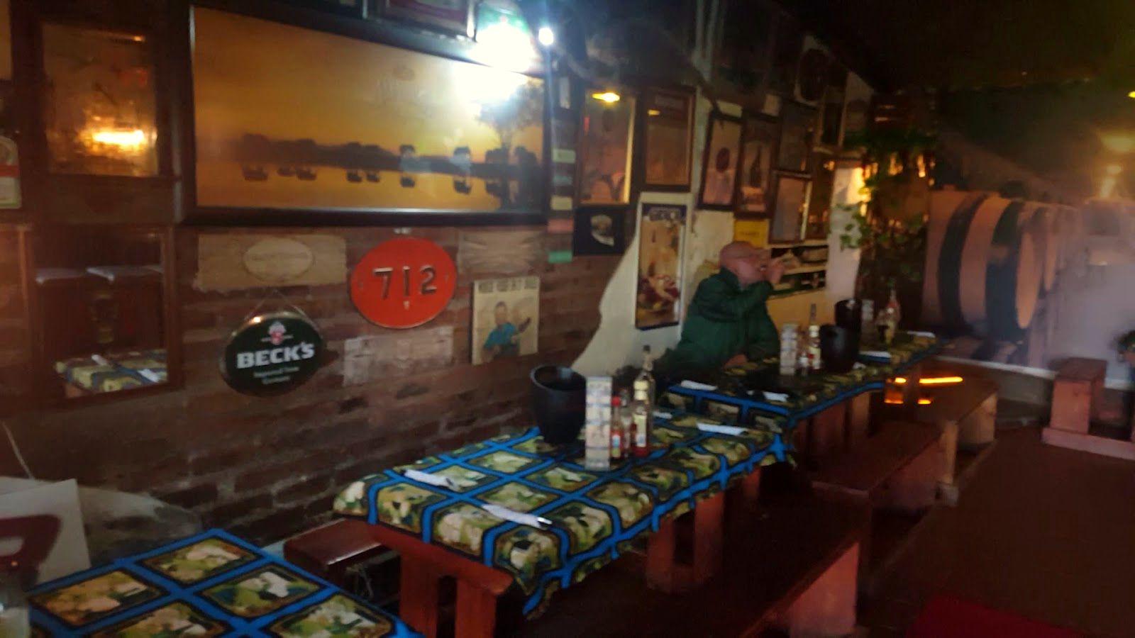 The bar